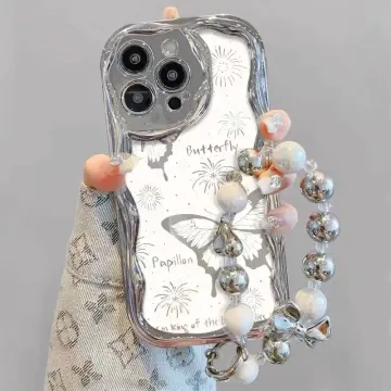 قاب silver butterfly همراه با بند دستی C3823