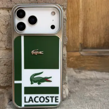 lacoste case (سبزسفید) C4826