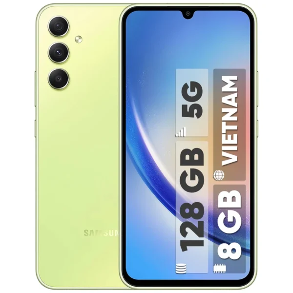 گوشی موبایل سامسونگ مدل Galaxy A34 5G دو سیم کارت ظرفیت 128 گیگابایت و رم 8 گیگابایت - ویتنام - تصویر 1