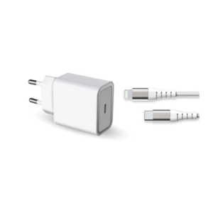 شارژر دیواری فورس مدل FPLICS20WCBLCMFIW USB-C PD با کابل لایتنینگ 1.2 متری