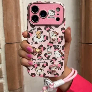 pink kitty leopard c4635